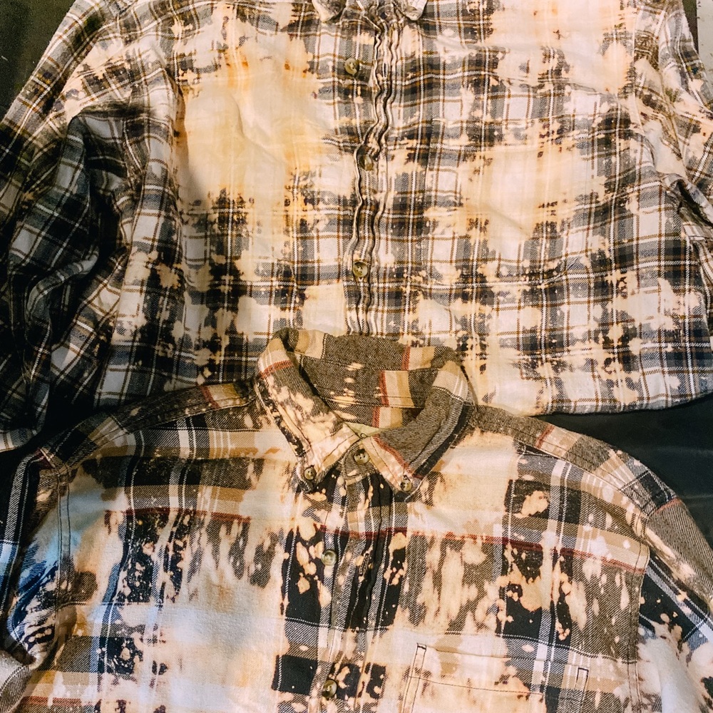 Bleached flannels